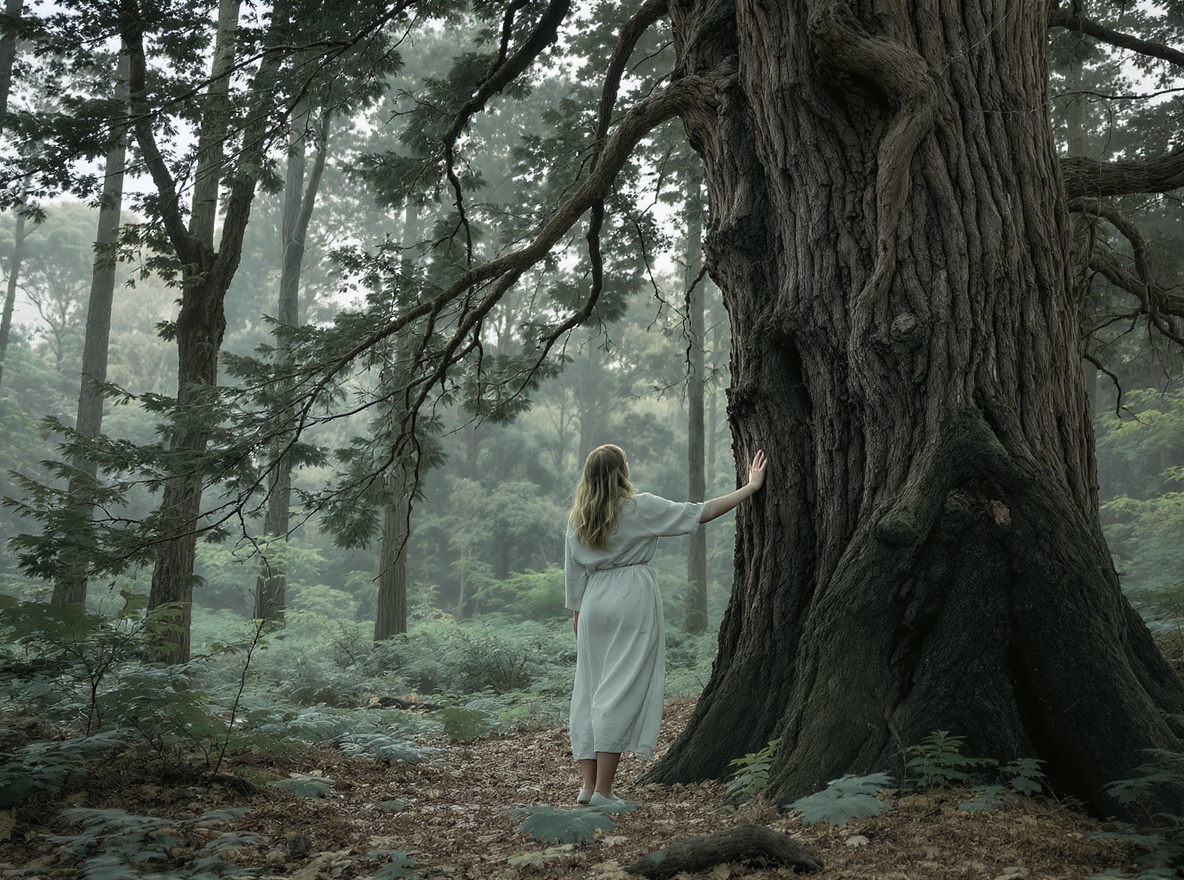Marche dans une forêt